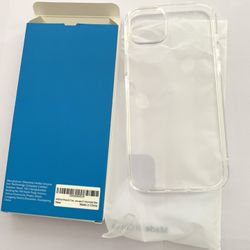 Case for iPhone 14 Plus Shockproof Drop Protection Phone Case 6.7 Inch, Crystal