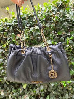 Karl Lagerfeld AMANDINE SHOULDER BAG (BLACK)