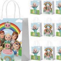 Cocomelon Birthday Party Favor Candy Bags
