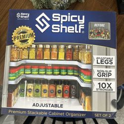 Adjustable Spice Shelf x3