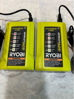 Ryobi 40V Battery Chargers