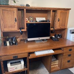 Solid Oak Desk