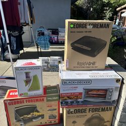 Grills, Air Fryer, Food Processor, Blenders, Steamer