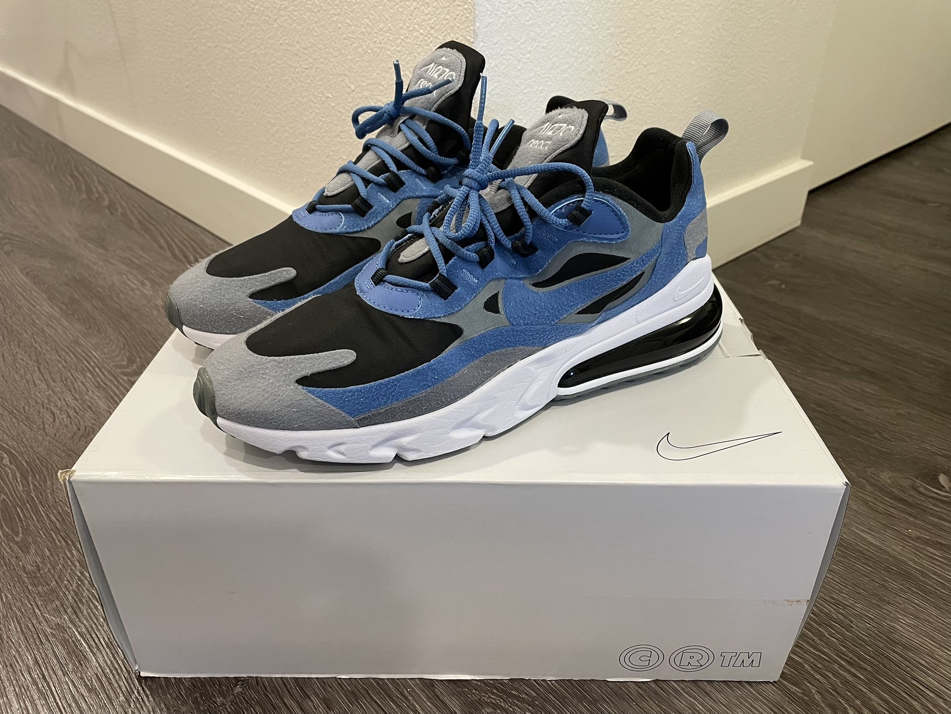 Grey 270 React Customise Giày Air Max 270 React Custom Air Max 270