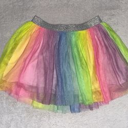 Girls Rainbow Skirt