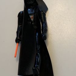 STAR WARS “DARTH VADER” from 1977 with Cape (torn) and Light Saber (missing tip)