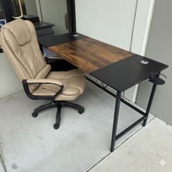 Office Desk With Chair New