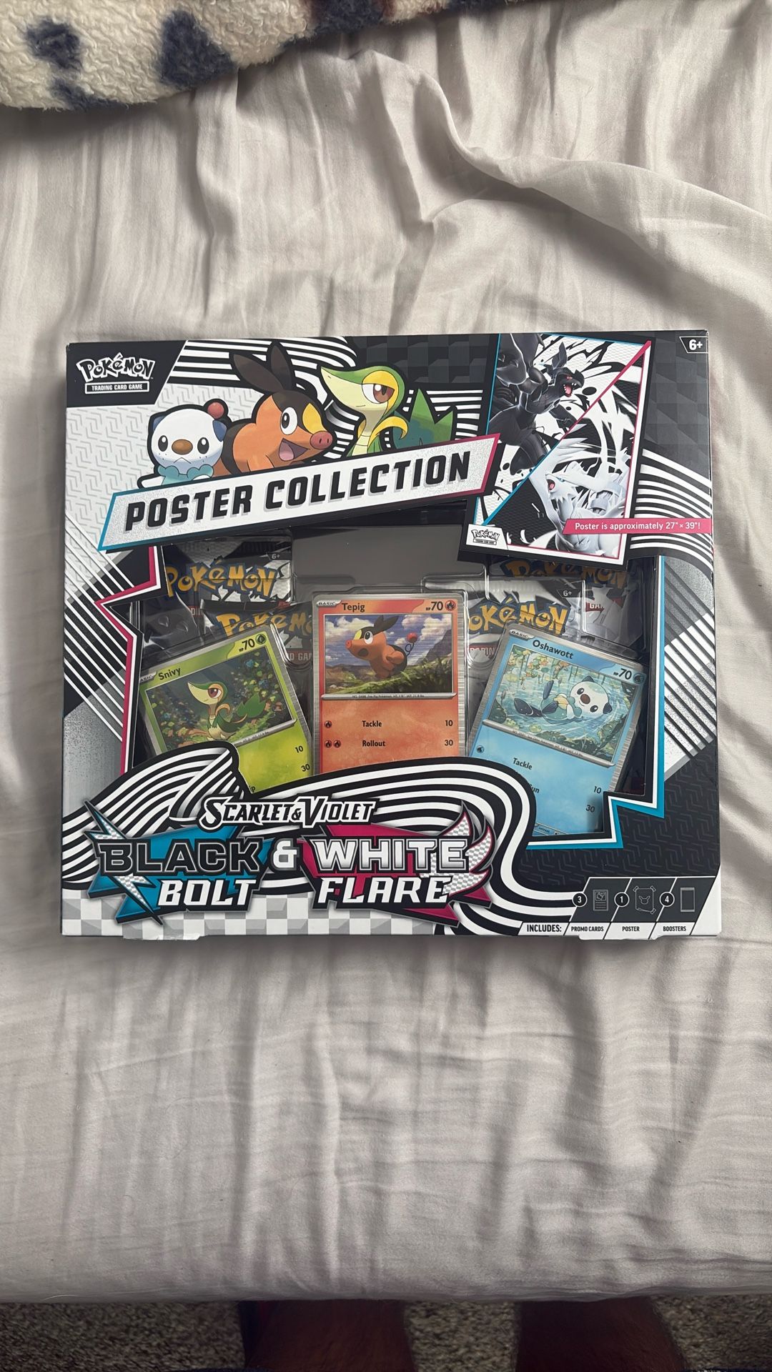 Pokemon Black Bolt & White Flare Poster Collection