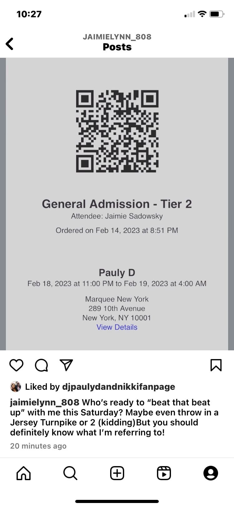 Pauly D Tickets For Saturday At Marquee 