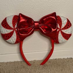 Baublebar Disney Candy Cane Peppermint Christmas Holidays Ears