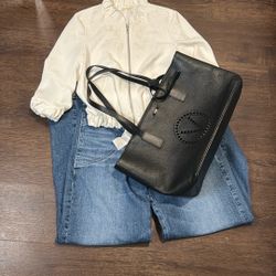 Mario VALENTINO LEATHER TOTE