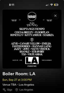 BoilerRoom LA