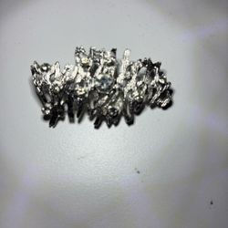 11 Stones Silver Pendant