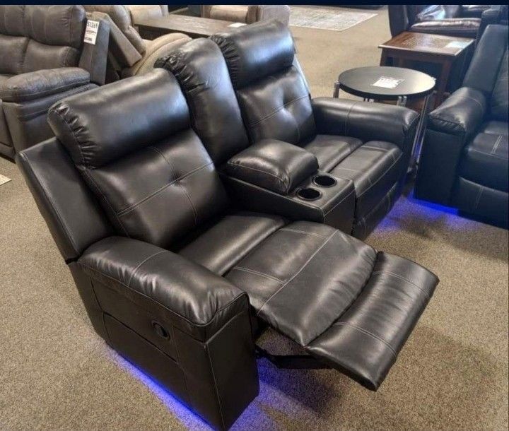 Kempten Black Recliner Loveseat By Ashley,All Products : American Fashion Style Bags On Sale