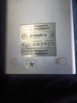 20 TB GRAID External Hard Drive