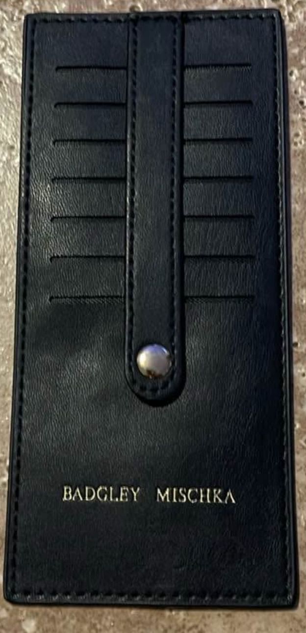Badgley Mischka card holder