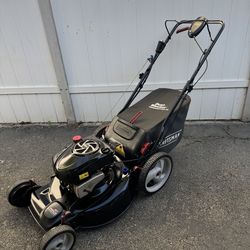 Lawn Mower (Just Serviced) Starts At First Pull