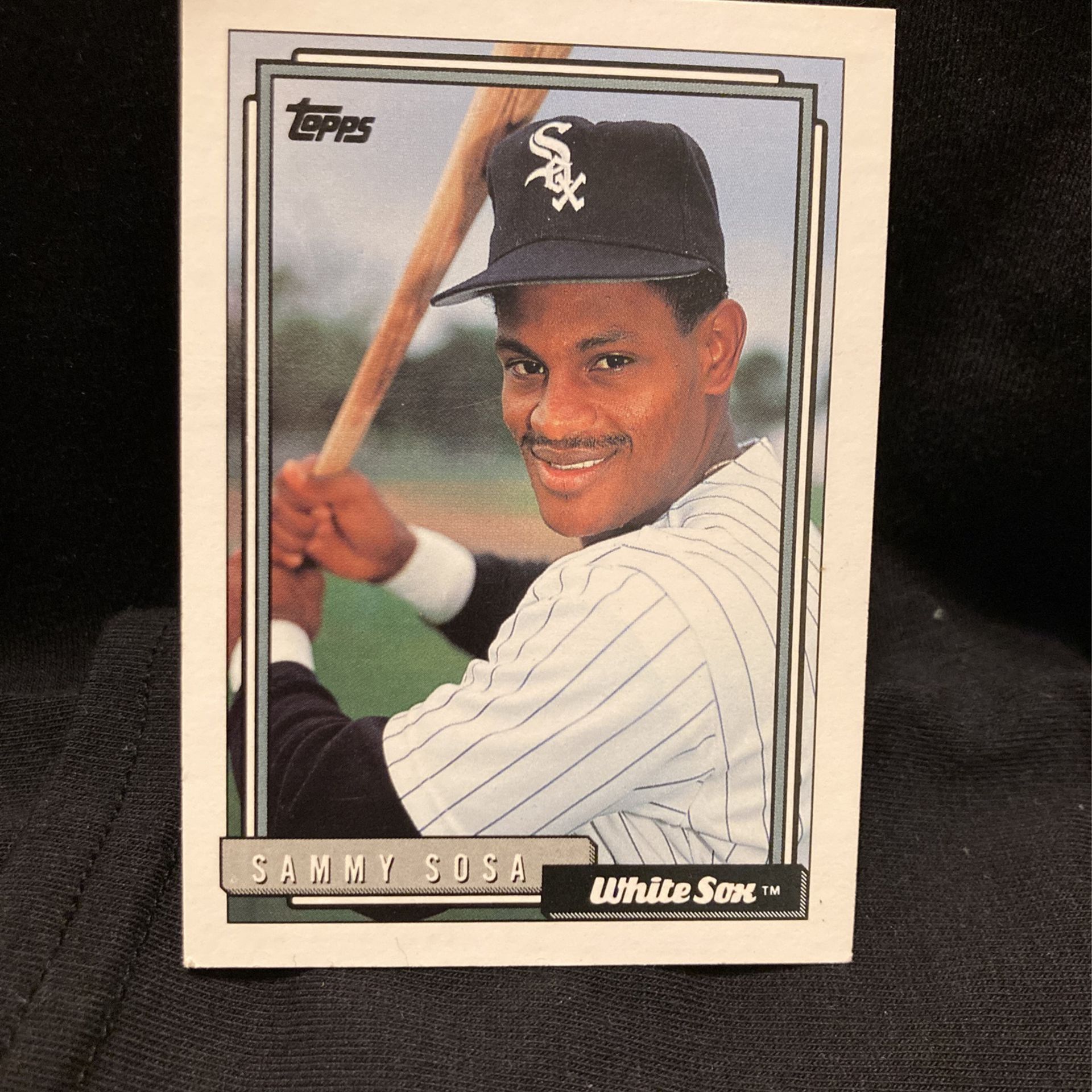Sammy Sosa White Sox Baseball Card