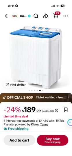 26 pound capacity portable washer