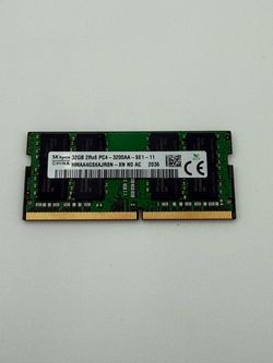SK Hynix 32GB ( 3200GHz DDR4 SODIMM LAPTOP MEMORY