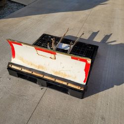 42" Garden Tractor Snowplow Blade 