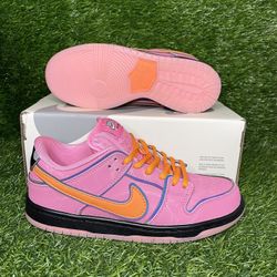 Nike Dunks Powerpuff Girls Size 7W/5.5M