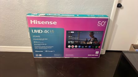 New 50’ TV Hisense