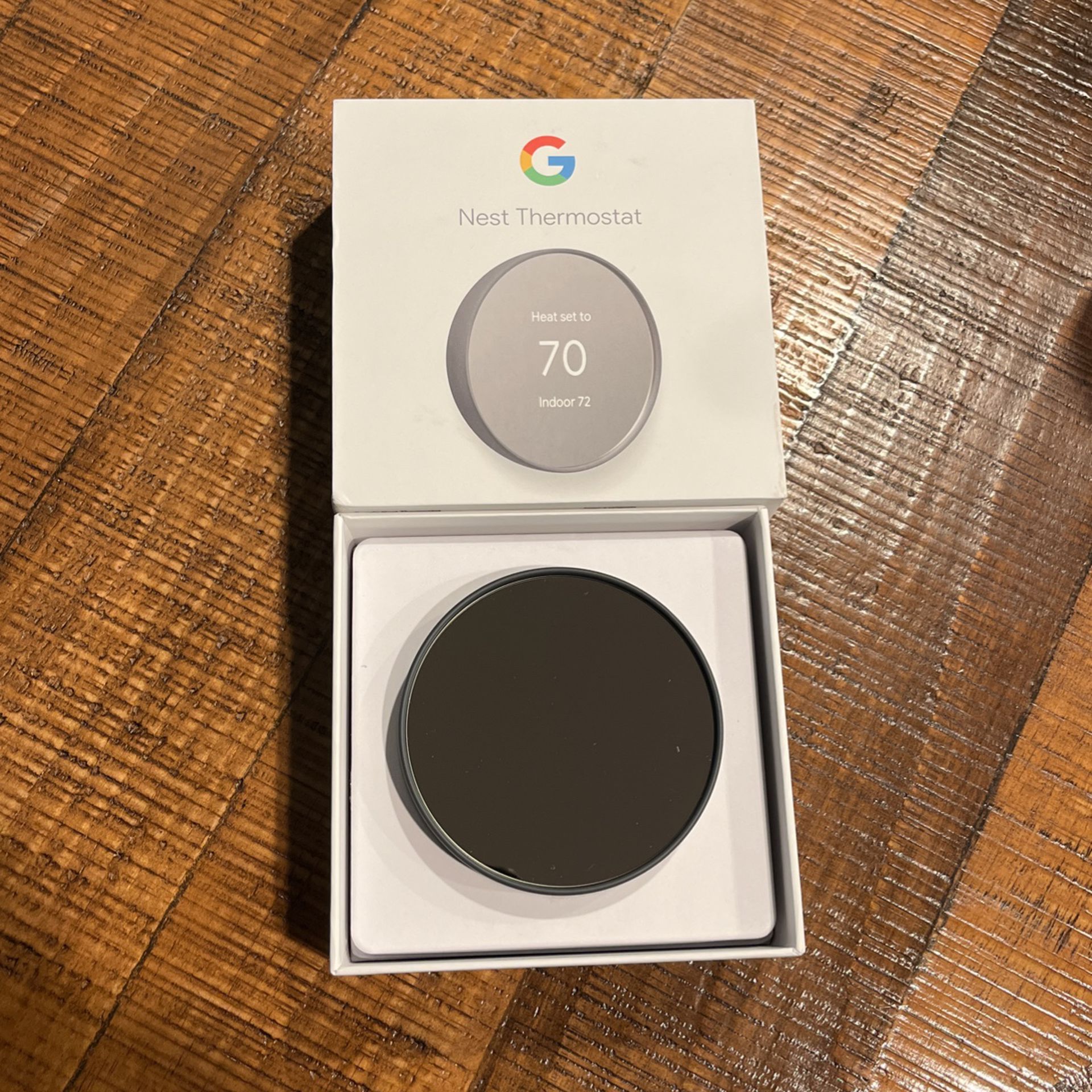 Google Nest Thermostat Charcoal Grey