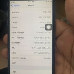iPhone 7 32gb. Unlocked.  Assistive Touch On.  Home Button  Doesn’t Work. 