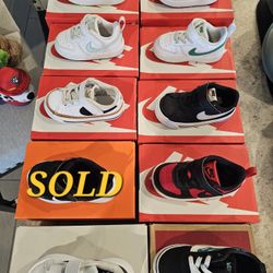 Toddler Boy Shoes SIZE 6. ALL PRICES ARE LISTED ON PICTURES