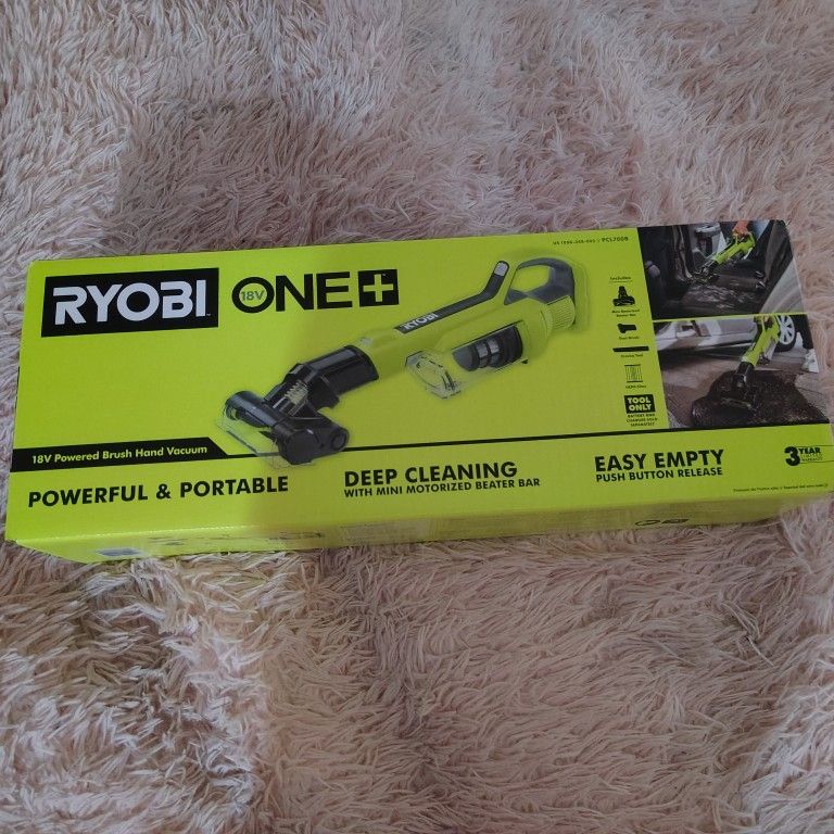 Ryobi 18 Volt Powered Brush Hand Vacuum