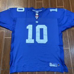 Eli Manning Jersey #10 Reebok NFL New York Giants On Field