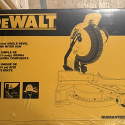 Dewalt Miter Saw Brand New