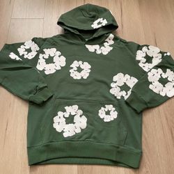 green denim tears hoodie 