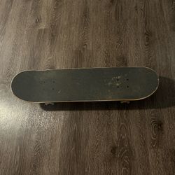 Complete Skateboard with Black Grip Tape