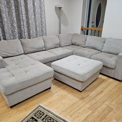 Sectional L Couch Sofa