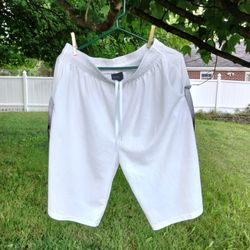 Ultra Performance White Athletic Shorts 🩳