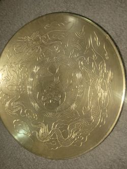 Brass plate