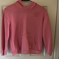 Girls Size 8 hoodie pink