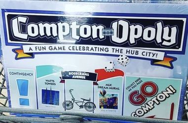 Limited edition Compton monopoly