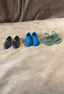 Max steel or Ken doll shoes