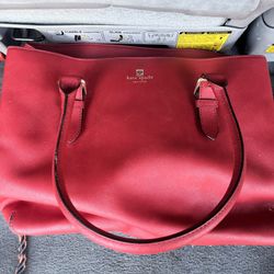Red Kate Spade Bag