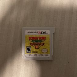 donkey kong country returns 3ds