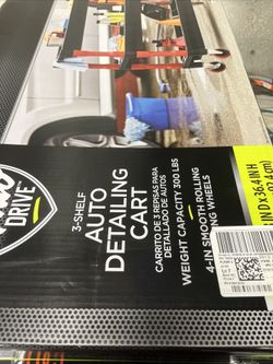 Auto Detailing Cart