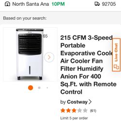 Costway Portable Air Conditioner 