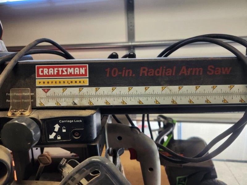 10in Radial Arm Saw