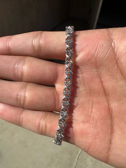 X-Link Diamond Tennis Bracelet