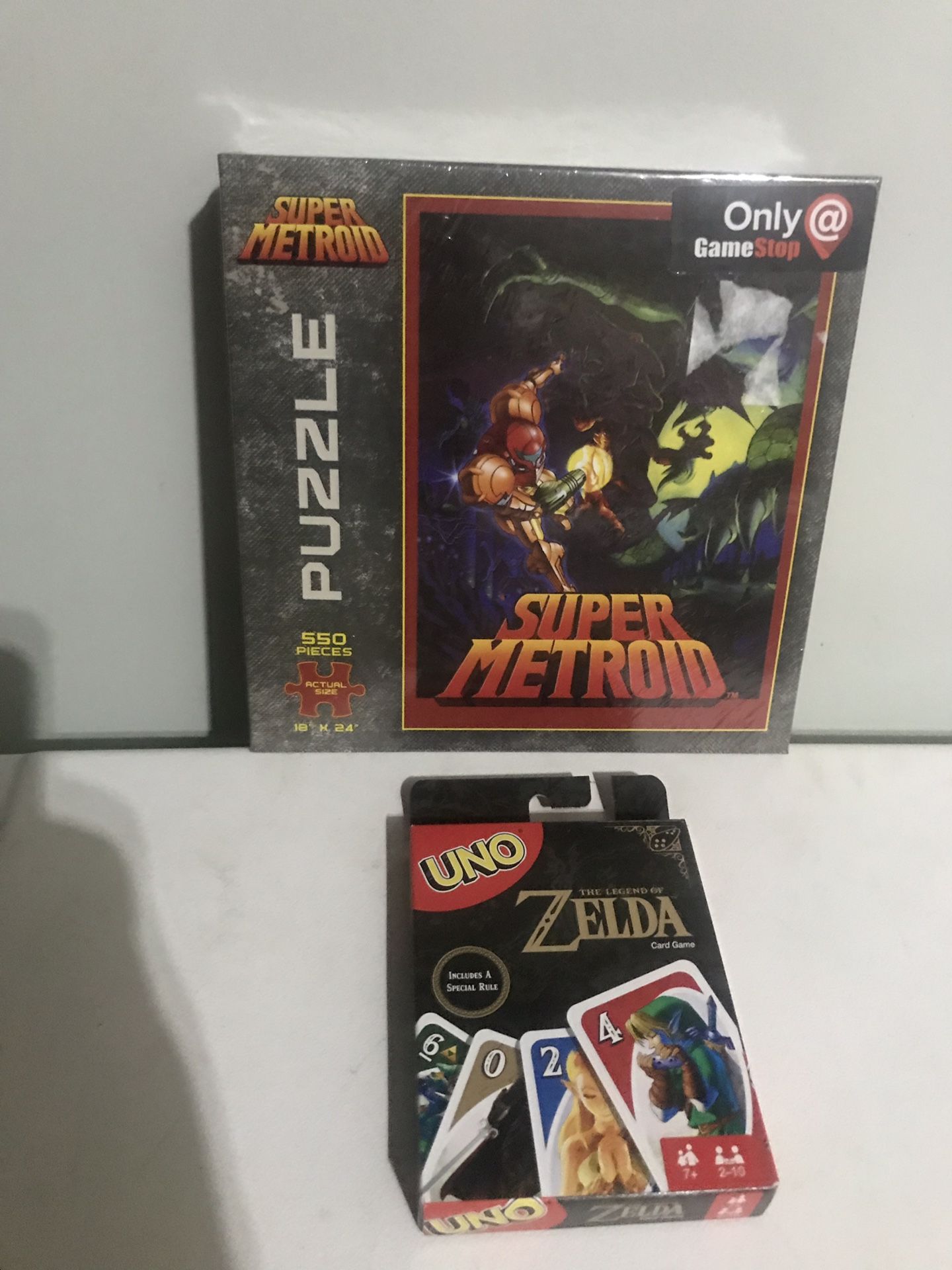 Super Metroid puzzle/ Zelda Uno