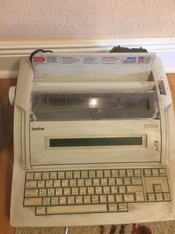 Brother typewriter