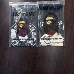 Chrome hearts nd ovo bape tees lmk